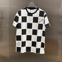 ルイヴィトン コピー Tシャツ トップス 半袖 メンズ レッド vud22163