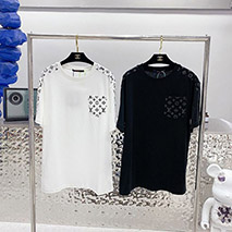 ルイヴィトン 偽物 トランぺッター クルーネックシャツ Tシャツ パロディ 2色 vup58078