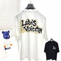 ルイヴィトン スーパーコピー スーパーコピー エスカルプリンテッドTシャツ 2色 vui20578