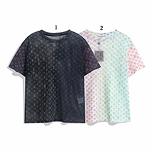 ルイヴィトン 偽物 モノグラム Tシャツ 2色 vua36774