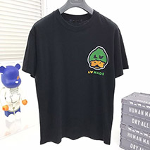 ルイヴィトン コピー ×NIGOコラボ ダック クルーネック Tシャツ vuy60593