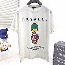 ルイヴィトン コピー ×NIGOコラボ ダック クルーネック Tシャツ vul75375