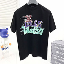 ルイヴィトン 偽物 グラフィット Tシャツ vuv89212