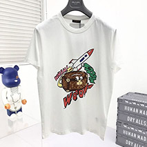 ルイヴィトン スーパーコピー ジャカードダック クルーネック Tシャツ vup61920