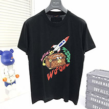 ルイヴィトン スーパーコピー ジャカードダック クルーネック Tシャツ vul56356
