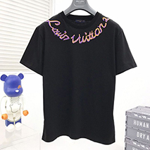 ルイヴィトン コピー Tシャツ トップス 半袖 メンズ レッド vuk63558