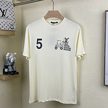 ルイヴィトン 偽物 プリントTシャツ vux69768