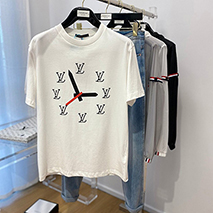 ルイヴィトン コピー Tシャツ プリント コットンTシャツ vus86992