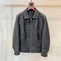 ルイヴィトン 偽物 ジャケット モノグラム シャドウ カーフ スキン vua61029