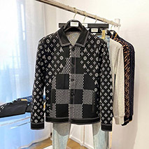 ルイヴィトン スーパーコピー デニムジャケット NIGO×LV モノグラム ブラック 1A88WR
