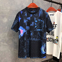 ​ルイヴィトン 偽物 Tシャツ パロディ ソルトプリント トップス コットン 1A8X1M