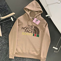 グッチ×ノースフェイス スーパーコピー コラボロゴフーディ スウェットパーカー Noe68568