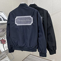 ディオール 偽物 CDロゴ刺繍長袖ジャケット dew85657