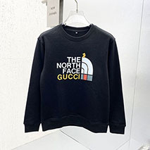 グッチ x ノースフェイス 偽物 コットン長袖スウェットトレーナー gug24960