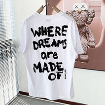 モンクレール 偽物 ロゴプリント半袖Tシャツ mof15294