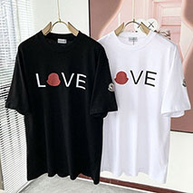モンクレール 偽物 ロゴプリント半袖Tシャツ moe25038
