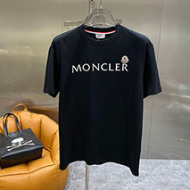 モンクレール スーパーコピー シンプル◇ピュアコットン素材 Tシャツ moi53915