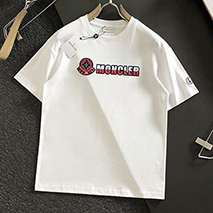 モンクレール コピー ロゴ コットン 半袖 Tシャツ mol87018