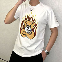 モンクレール 偽物 ベアモチーフプリント Tシャツ moz48037