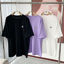 モンクレール コピー Palm angels ロゴプリント ロゴパッチ Tシャツ mop32480