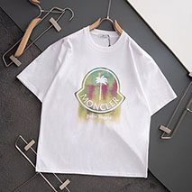 モンクレール 偽物 ロゴプリント Tシャツ mog90836