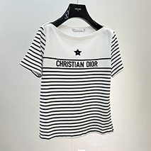 ディオール スーパーコピー IVIERA コットン 半袖 Tシャツ 243T31A4085
