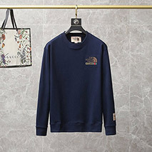 防寒ノースフェイス 偽物 ×グッチ コットンスウェットシャツ Noe07291