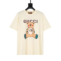 グッチ×ノースフェイス テディベア コラボ スペシャルロゴTシャツ Nox08935