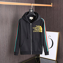 グッチ×ノースフェイス 偽物 コラボロゴジップアップフーディNoy33057