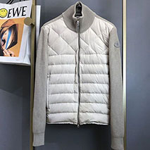 モンクレール 偽物 CARDIGAN TRICOT ニット切替ダウンジャケット mor37298