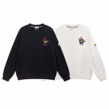モンクレール スーパーコピー スウェットシャツ スパンコール ロゴ 2色 moe74422