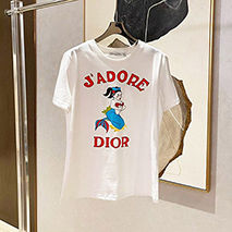 ディオール コピー マーメイド 半袖Tシャツ 白 ホワイト det10069
