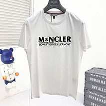 モンクレール コピー Tシャツ ブラック ロゴ コットン mom34924