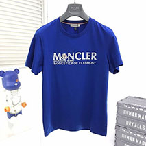 モンクレール 偽物 Tシャツ パロディ ブラック ロゴ コットン mob77882