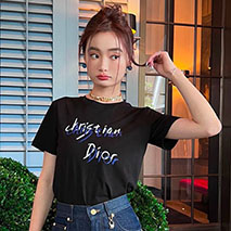 ディオール コピー Tシャツ パロディ コットンジャージー リネン dei10906