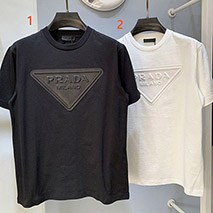 プラダ コピー トライアングルロゴ Tシャツ pun95276