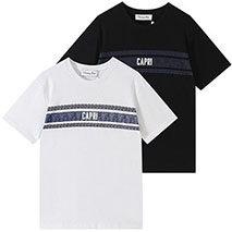 ディオール 偽物 Tシャツ 半袖 コットンジャージー ロゴ ディオリビエラ deq87216