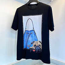 プラダ スーパーコピー オーバーサイズ プリントジャージーTシャツ puw60579