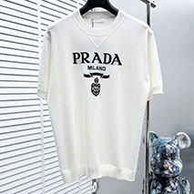 プラダ 偽物 シンプルクルーネック Tシャツ puc87821