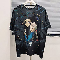 ロエベ コピー Tシャツ ハウルの動く城 ヒン Tシャツ lou04968