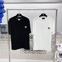 シャネル コピー Tシャツ コットンブラック ホワイト sho29322