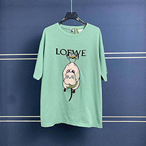ロエベ 偽物 ×ジブリ ハエドリ クルーネックTシャツ lom16507