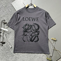 ロエベ スーパーコピー アナグラムバイカラーコットンTシャツ log82730