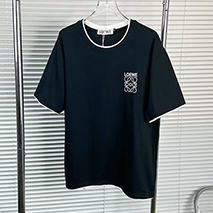 ロエベ 偽物 コットン アナグラム Tシャツ lol04461