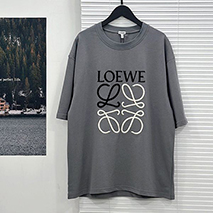 ロエベ 偽物 プリント コットン ジャージ Tシャツ loh31503