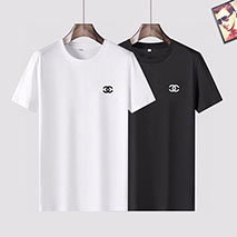 シャネル コピー ccロゴ コットン Tシャツ sho09708