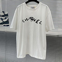 シャネル コピー コットン ショート Tシャツ 半袖 shy39747