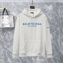 バレンシアガ スーパーコピー LOGO ミディアムフィット フーディー 両面ロゴ bab14617