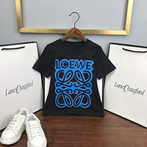 ロエベ 偽物 Tシャツ 半袖 コットン 注目度抜群！ loj53908