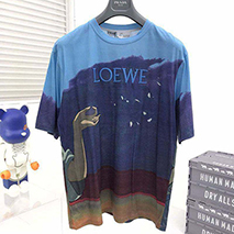 ロエベ スーパーコピー 千と千尋の神隠し ハク Tシャツ コットンジャージー lob94485